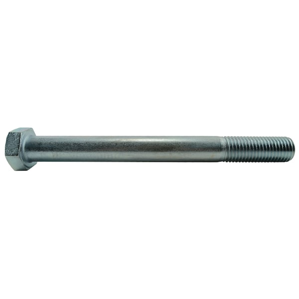 Midwest Fastener Grade 5, 1"-8 Hex Head Cap Screw, Zinc Plated Steel, 10 in L, 5 PK 53440 - main